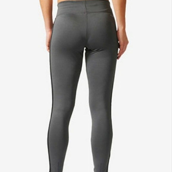 Adidas climalite 3 stripe leggings - Picture 3 of 4
